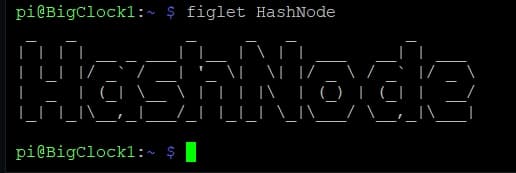 Making old school text banners with a Raspberry Pi